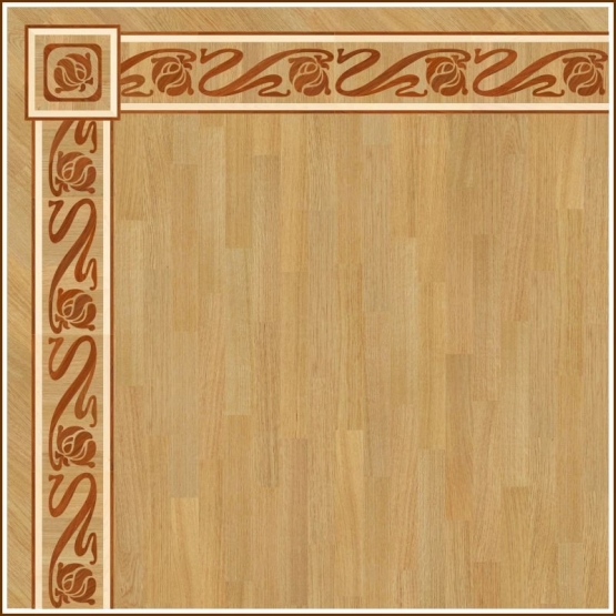 Бордюр паркетный B-37 дворцовый Grosso Parquet