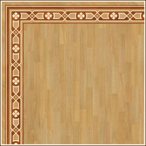 Бордюр паркетный B-45 дворцовый Grosso Parquet
