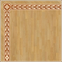 Бордюр паркетный B-47 дворцовый Grosso Parquet