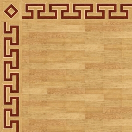 Бордюр паркетный B-03 художественный Grosso Parquet