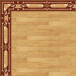Бордюр паркетный B-05 дворцовый Grosso Parquet