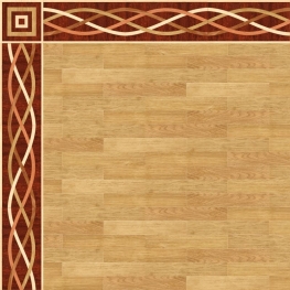 Бордюр паркетный B-10 дворцовый Grosso Parquet