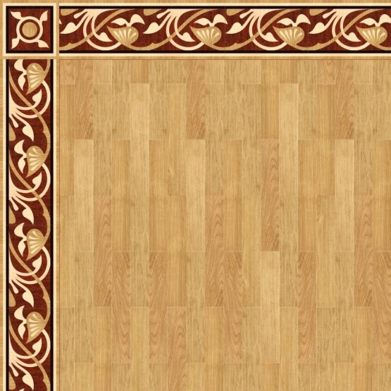 Бордюр паркетный B-11 дворцовый Grosso Parquet