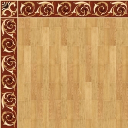 Бордюр паркетный B-13 дворцовый Grosso Parquet