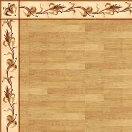 Бордюр паркетный B-16 дворцовый Grosso Parquet