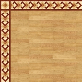 Бордюр паркетный B-20 художественный Grosso Parquet
