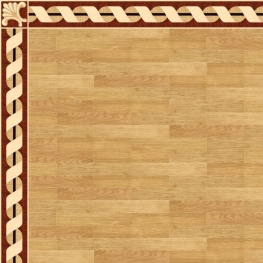 Бордюр паркетный B-22 дворцовый Grosso Parquet