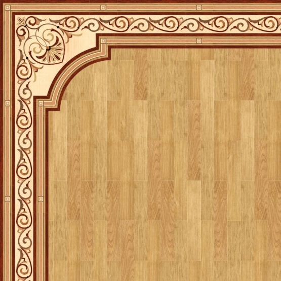Бордюр паркетный B-28 дворцовый Grosso Parquet