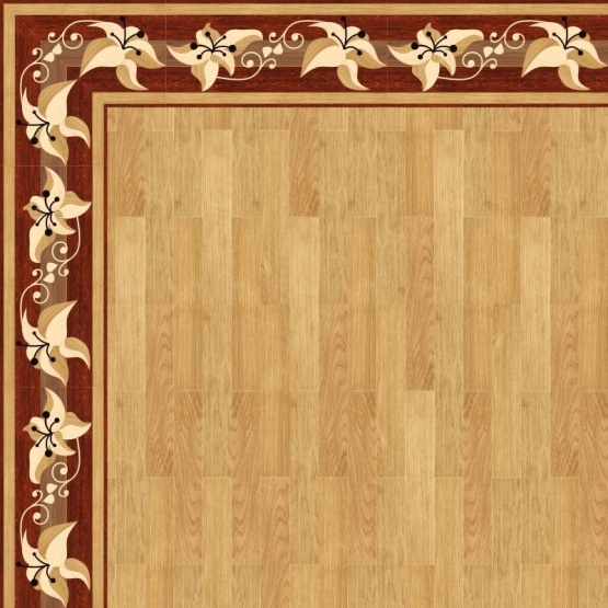 Бордюр паркетный B-31 дворцовый Grosso Parquet