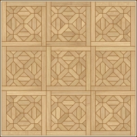 Геометричний модульний паркет ПФ-08 Grosso Parquet
