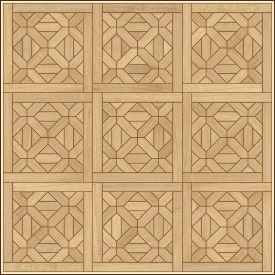 Геометрический модульный паркет ПФ-08 Grosso Parquet