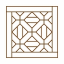 Геометрический модульный паркет ПФ-08 Grosso Parquet