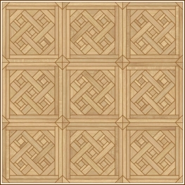 Геометричний модульний паркет ПФ-10 Grosso Parquet