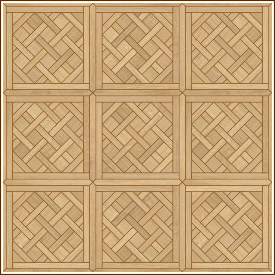 Геометрический модульный паркет ПФ-18 Grosso Parquet