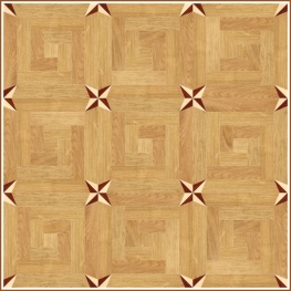 Геометричний модульний паркет ПГ-01 Grosso Parquet