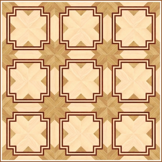 Геометричний модульний паркет PG-10 GROSSO PARQUET