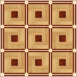 Геометричний модульний паркет ПГ-17 Grosso Parquet