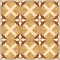 Геометрический модульный паркет ПГ-25 Grosso Parquet
