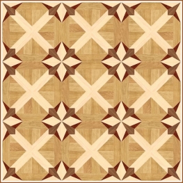 Геометрический модульный паркет ПГ-25 Grosso Parquet