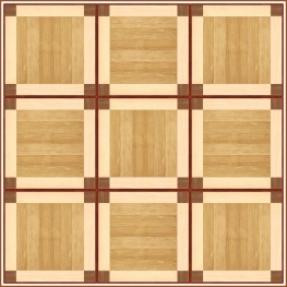 Геометрический модульный паркет ПГ-33 Grosso Parquet