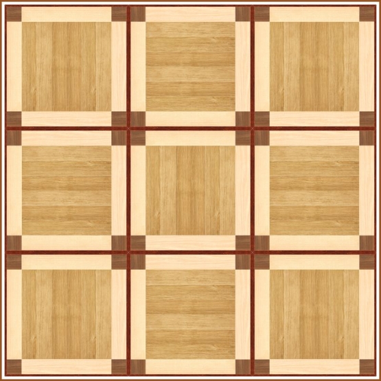 Геометричний модульний паркет PG-33 Grosso Plemet