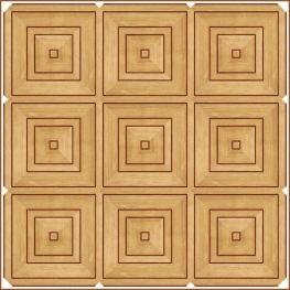 Геометрический модульный паркет ПГ-34 Grosso Parquet