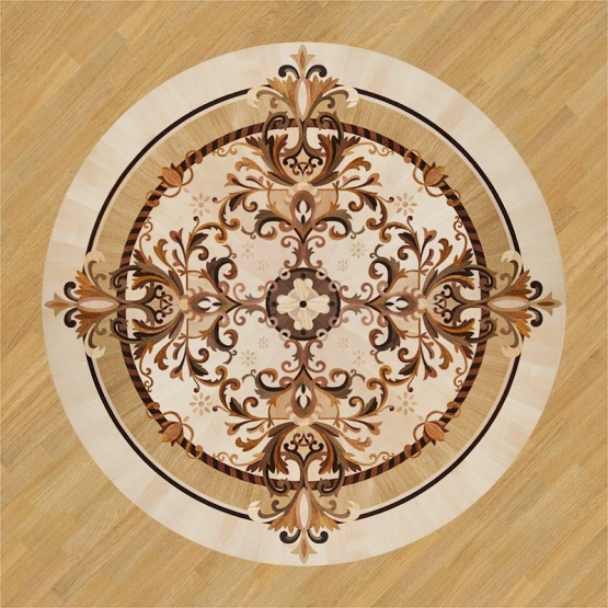 Розетка паркетная 11_66 дворцовая Grosso Parquet