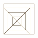 Геометричний модульний паркет PG-43 Grosso Plemet