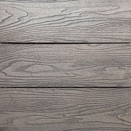 Композитная террасная доска Gray Chocolate массив I-DECK