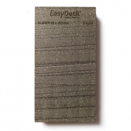 Композитная террасная доска Glacier Graphit Easy Deck