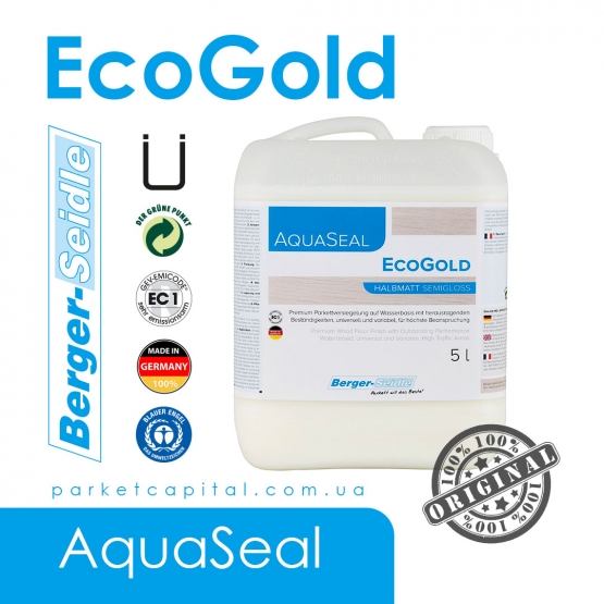 Лак Паркет Ecogold Aqua-Seal Berger-Seidle (5L)