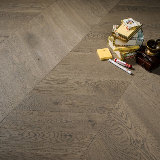 Інженерна паркетна дошка Дуб Гравій Французька Ялинка BONNARD - 2-1104-6292 Інженерна Паркетна дошка Дубова гравій французька різдвяна ялинка Bonnard